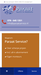 Mobile Screenshot of paraatservice.nl